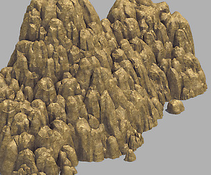 Mountain - Stone - Rock Wall 09