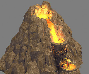 Mountain - Magma - Volcano 06