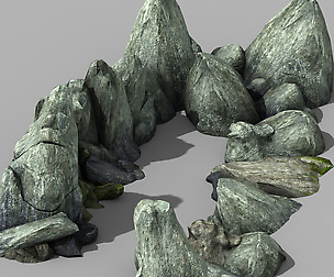 Shan Mu Lin - black wind stone 01