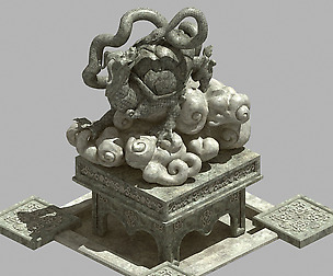 Stone Carving - Xuanwu 32