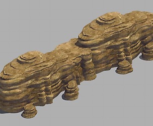 Stone - Large Weathered Stone 01