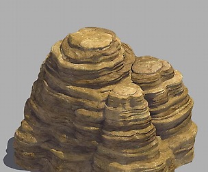 Stone - Large Weathered Stone 03