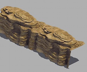 Stone - Large Weathered Stone 05