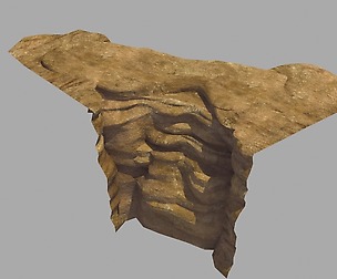 Stone - Large Weathered Stone 07