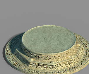 Stone - Round base