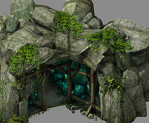 Explore the mountains - mine 01