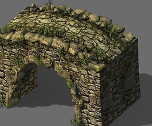 Explore the mountains - the bridge hole 01