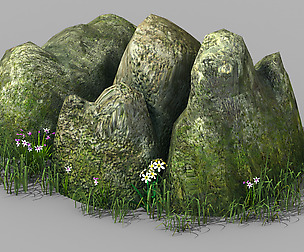 Explore the mountains - rock 01