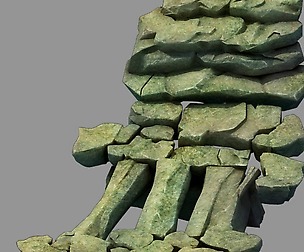 Forgetful forest - stone ladder 34