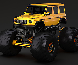 Monster Truck Mercedes AMG G 65