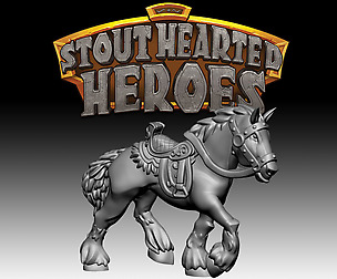 STOUT HEARTED HEROES - Horse