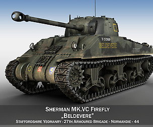 Sherman MK VC Firefly - Beldevere