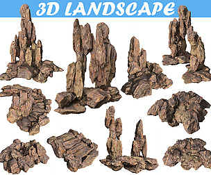 Cave Brown Rock Modular Pack