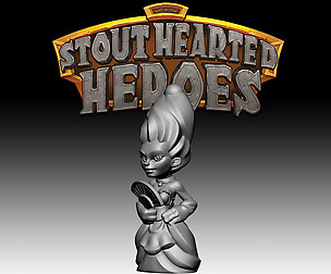 STOUT HEARTED HEROES - VILLAGERS: Showgirl