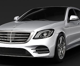 Mercedes Benz S 560 Lang 4MATIC AMG Line V222 2018
