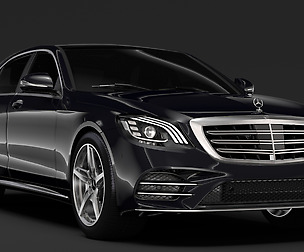 Mercedes Benz S 560 Lang AMG Line V222 2018