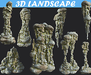 Mossy Cave Column Modular Pack