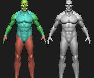Male BaseMesh Sculpt