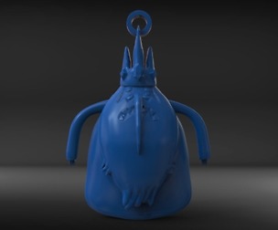 Ice King Pendant