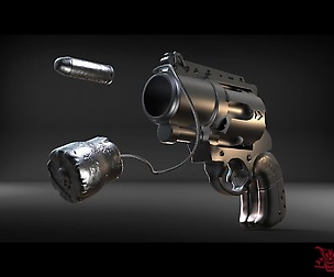 Harley Quinn Handgun