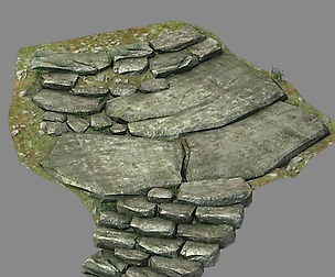 New Village - stone steps 03