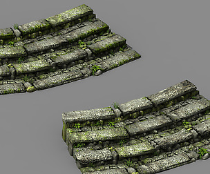 New Village - stone steps 05