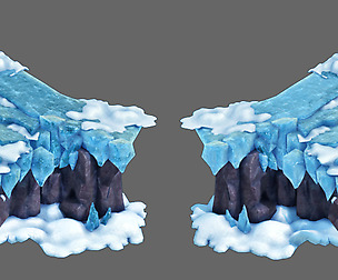 Deep in the Snowy Mountains - Stone Ladder 03