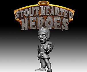STOUT HEARTED HEROES - VILLAGERS: Peasant (male)