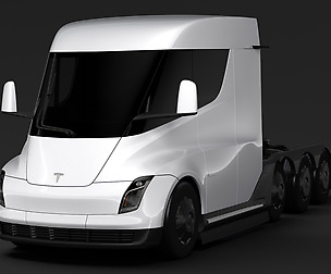 Tesla Semi 4axis 2018