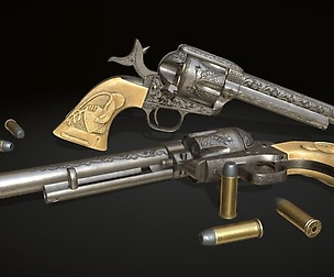 Colt Single Action Army - Peacemaker - Engraved
