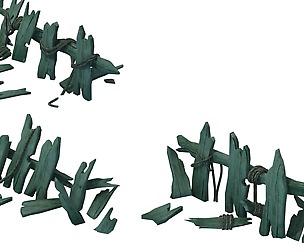 Broken - wooden bar 1-3