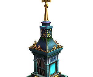 Low mode - small niche offering a scroll