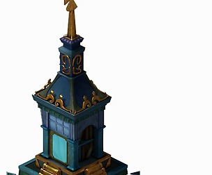 Small shrine dedicated to the scroll
