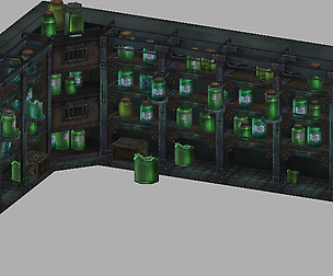 Church Hospital - specimen rack 01