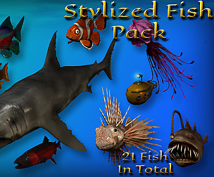 Stylized Fish Pack