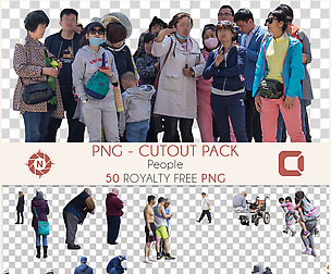 People - PNG - Cutout Photo Pack