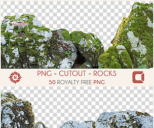 Rocks - PNG Photo Pack