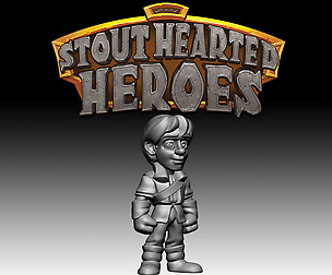 STOUT HEARTED HEROES - VILLAGERS: Peasant (boy)