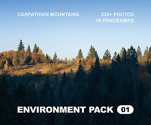 EP01 / Carpathian Mountains — photo reference pack