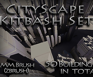 CityScape Kitbash Set