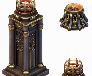 Seven Angel Altar - Brazier 02