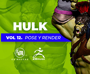 Hulk Vol.12: Pose y render Lucha Completa