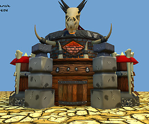 Stylized Orc Town Hall