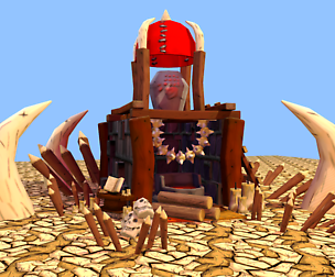 Stylized Vudoo Orc Building
