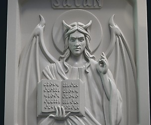 Satan Relief and Pendant
