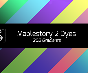 Shrineheart's Maplestory 2 Dye Gradients