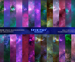30 SPACE BACKGROUNDS - PACK 2