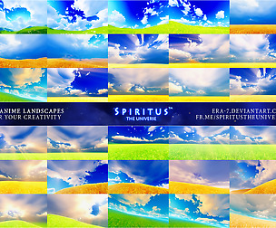 30 ANIME LANDSCAPES - PACK 8