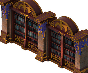 Library - Bookcase 01
