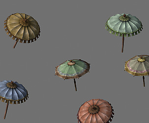 Journey to the West - cloth umbrella